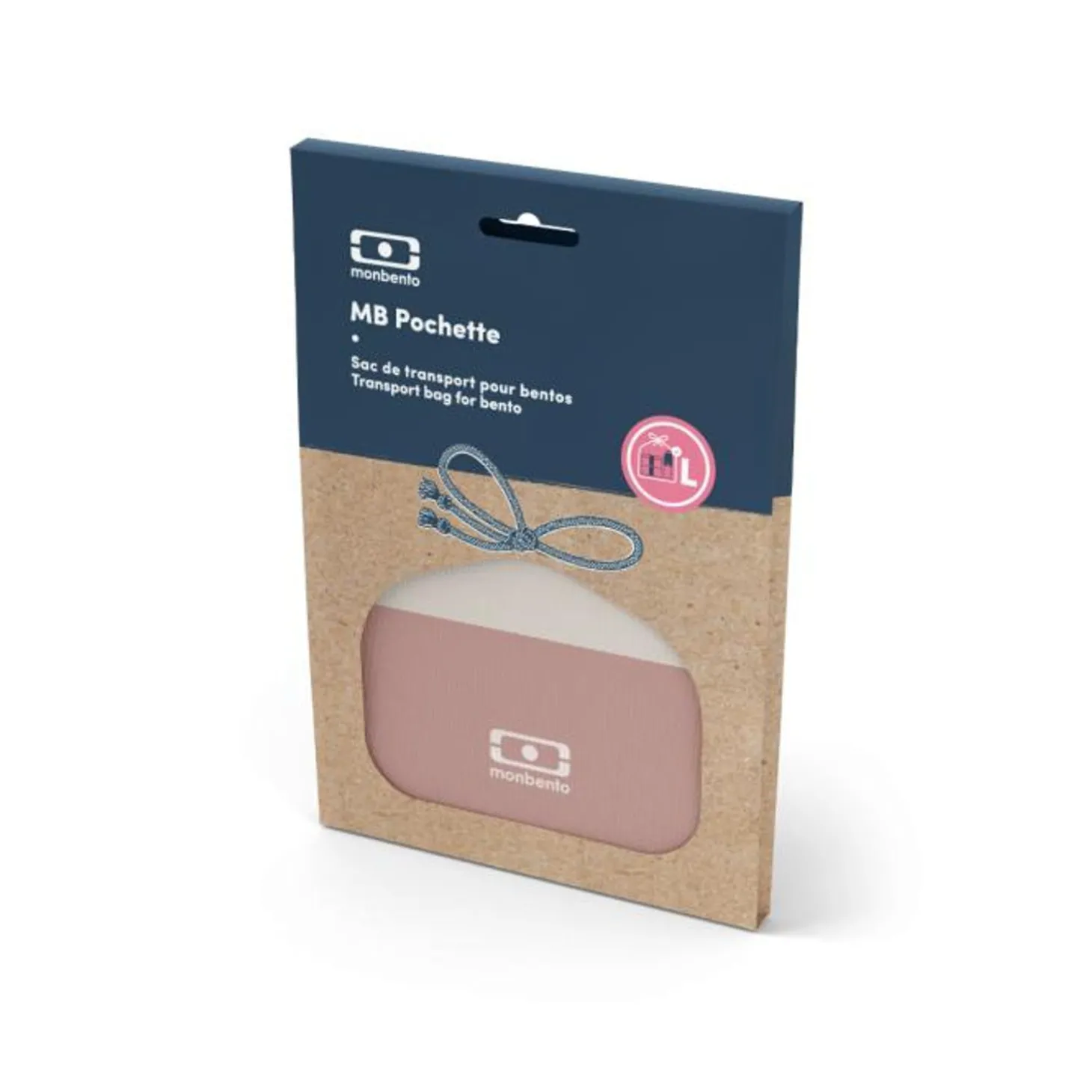 Mb Pochette L Rose Natural