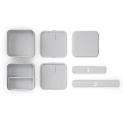Mb Square Gris Coton - Made In France