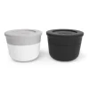 Mb Temple S Gris Coton / Noir Onyx