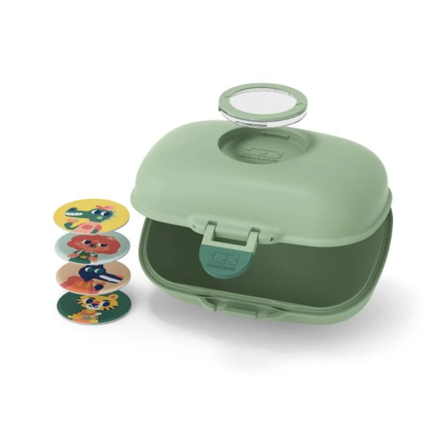 Set Gouter + Sac A Dos Enfant Vert