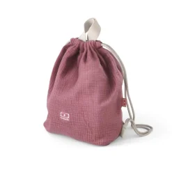 Set Gouter + Sac A Dos Enfant Rose