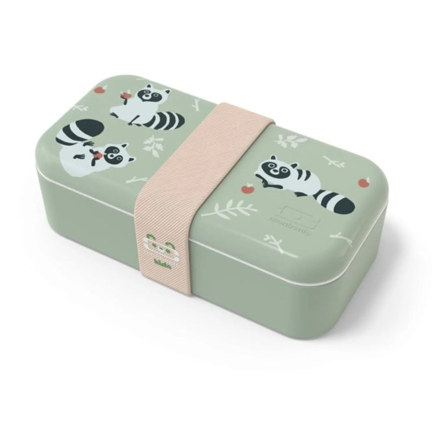 Set Mb Foodie Vert Raccoon + Couverts